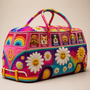 mk1 PersonalizedDogDuffleBagHippieVan QuiltedDuffleBag GiftForDogMom_1