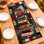 Creepy Reading Nook Gifts For Book Lovers - Personalized Quilted Table Runner