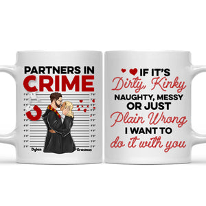 Harry Potter Partners In Crime, Dirty Kinky Naughty - Gift For Couple - Personalized Ceramic Mug - CL20 NH96