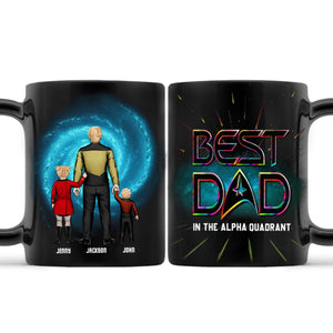 Alpha Quadrant I'm Proud Of My Dad - Gift For Dad - Personalized Ceramic Mug - CL22 NA94