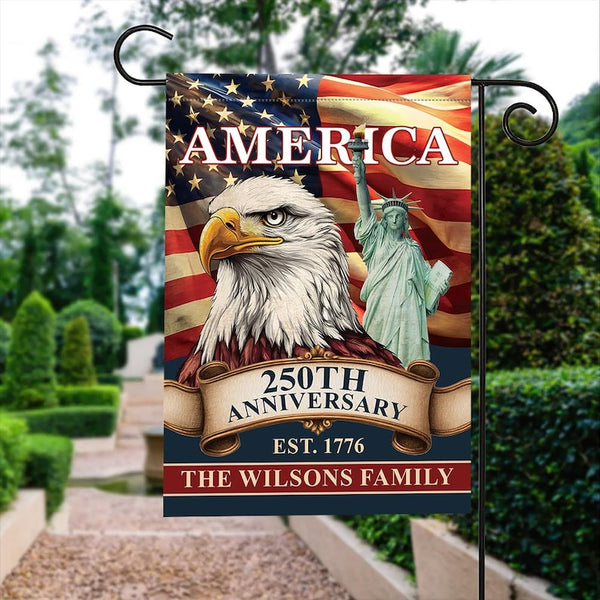 Celebrate America 250th Anniversary Freedom 1776 Flag - Gift For Patriotic, Veterans | HN02