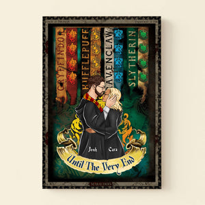 Harry Potter Wizard Couple Until The End - Gift For Couple - Personalized Canvas - CL20 NH96