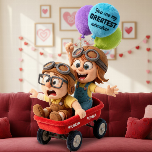 You Are My Greatest Adventure - Personalized Custom Shaped Pillow - Gift For Couples NL122