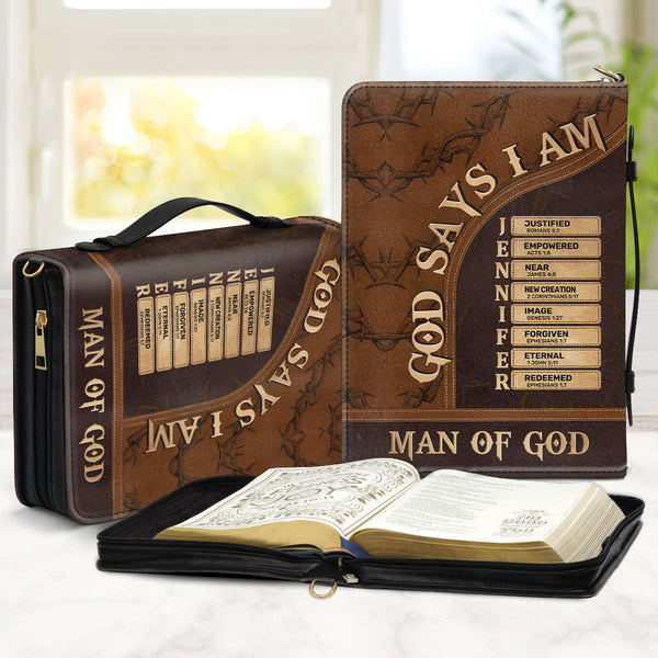 Man Of God - Personalized Bible Cover | CLGOD06