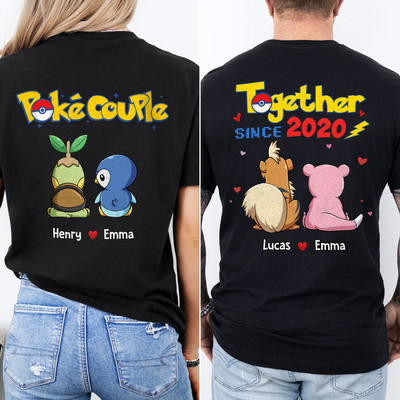 I Choose You - Personalized T-Shirt - Gift for PoMo Couple, Valentine, Anniversary | CL59.V3 HH01