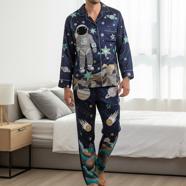 Astronaut Space Explorer - Personalized Pajamas Set - Gift For Him, Her NL122