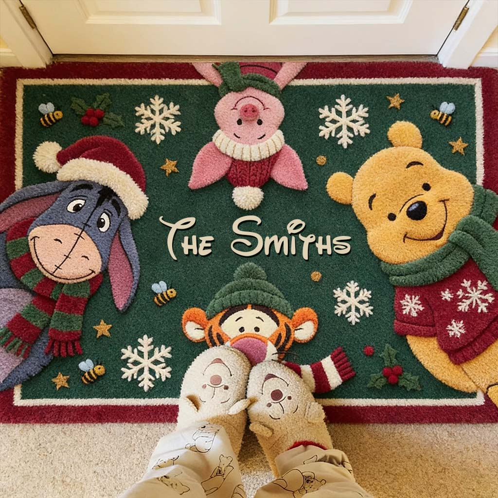 Merry Christmas With Friends Custom Name Gift For Family - Personalize ...