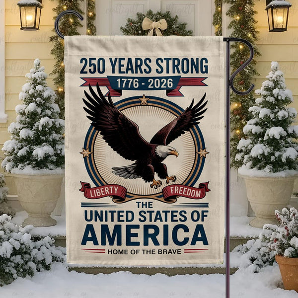 Commemorative 250th USA Freedom Flag - Gift For Patriotic, Veterans | HN02