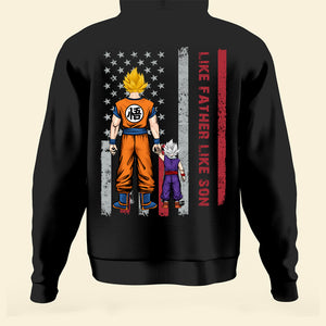 Dragon Ball Like Father Like Son - Gift For Dad, Grandfather - Personalized Unisex Shirt CL03