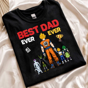 Champion Cup Best Dad Ever Ever Dragon Ball - Gift For Dad, Grandfather - Personalized Unisex Shirt CL03