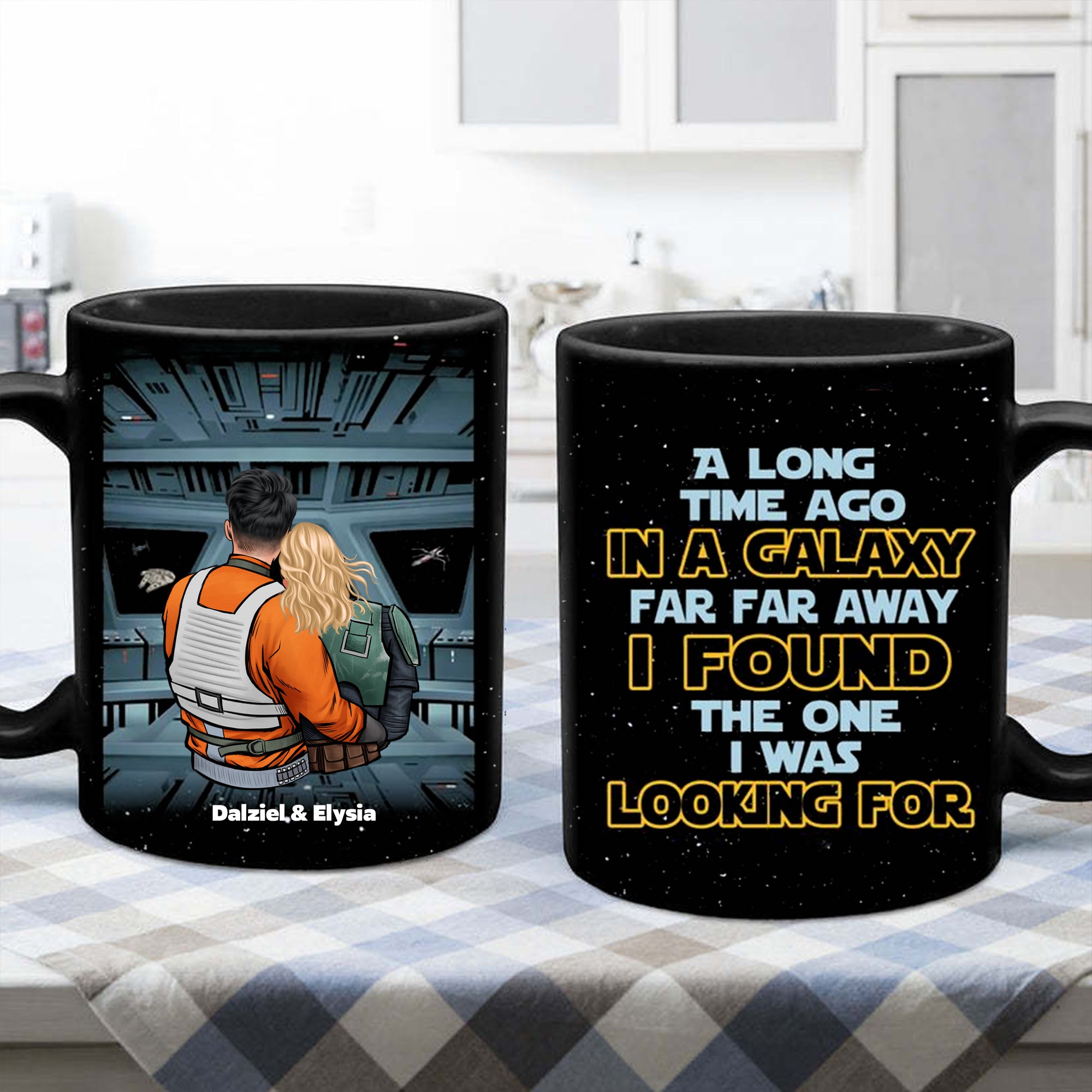 I Found The One I Was Looking For - Gift For Couple - Personalized Ceramic Mug - CL19 NH96