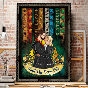 Wizard Couple Until The End - Gift For Couple - Personalized Canvas - CL20 NH96