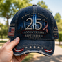 September 11 Memorial 25th Anniversary We Will Never Forget Patriot Day - Personalized Classic Cap