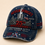 September 11 Memorial 25th Anniversary Never Forget - Personalized Classic Cap