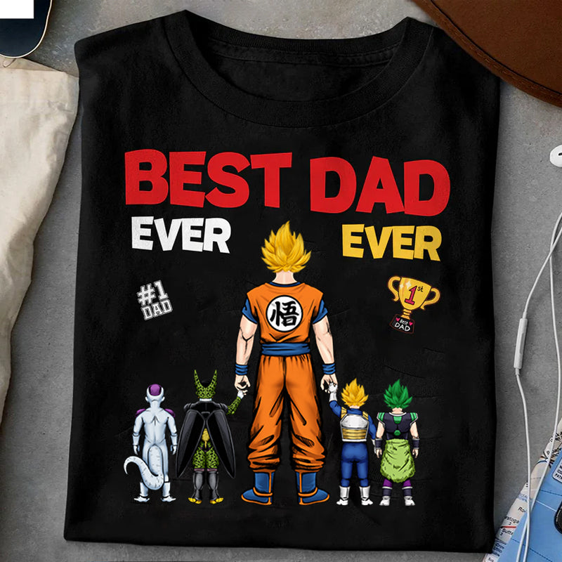 Champion Cup Best Dad Ever Ever Dragon Ball - Gift For Dad, Grandfather - Personalized Unisex Shirt CL03