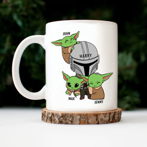 Yoda Best Farter Ever Ooops - Gift For Father, Grandpa - Personalized Ceramic Mug - NH96