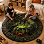Halloween Witch Cauldron Horror Spooky Porch Decor - Personalized Shape Doormat