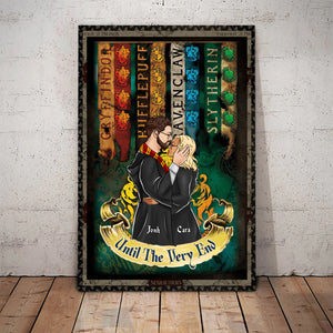 Wizard Couple Until The End - Gift For Couple - Personalized Canvas - CL20 NH96