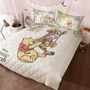 DSNY Honey Bear Sweet Friendship Custom Name Gift - Personalized Quilted Bedding Set HH01