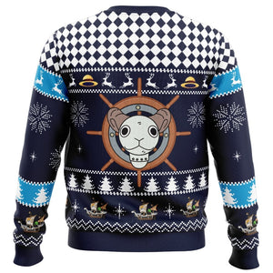 Straw Hat Pirates Ship Going Merry One Piece - Gift For Christmas - Personalized Ugly Sweater - CL11 NH96