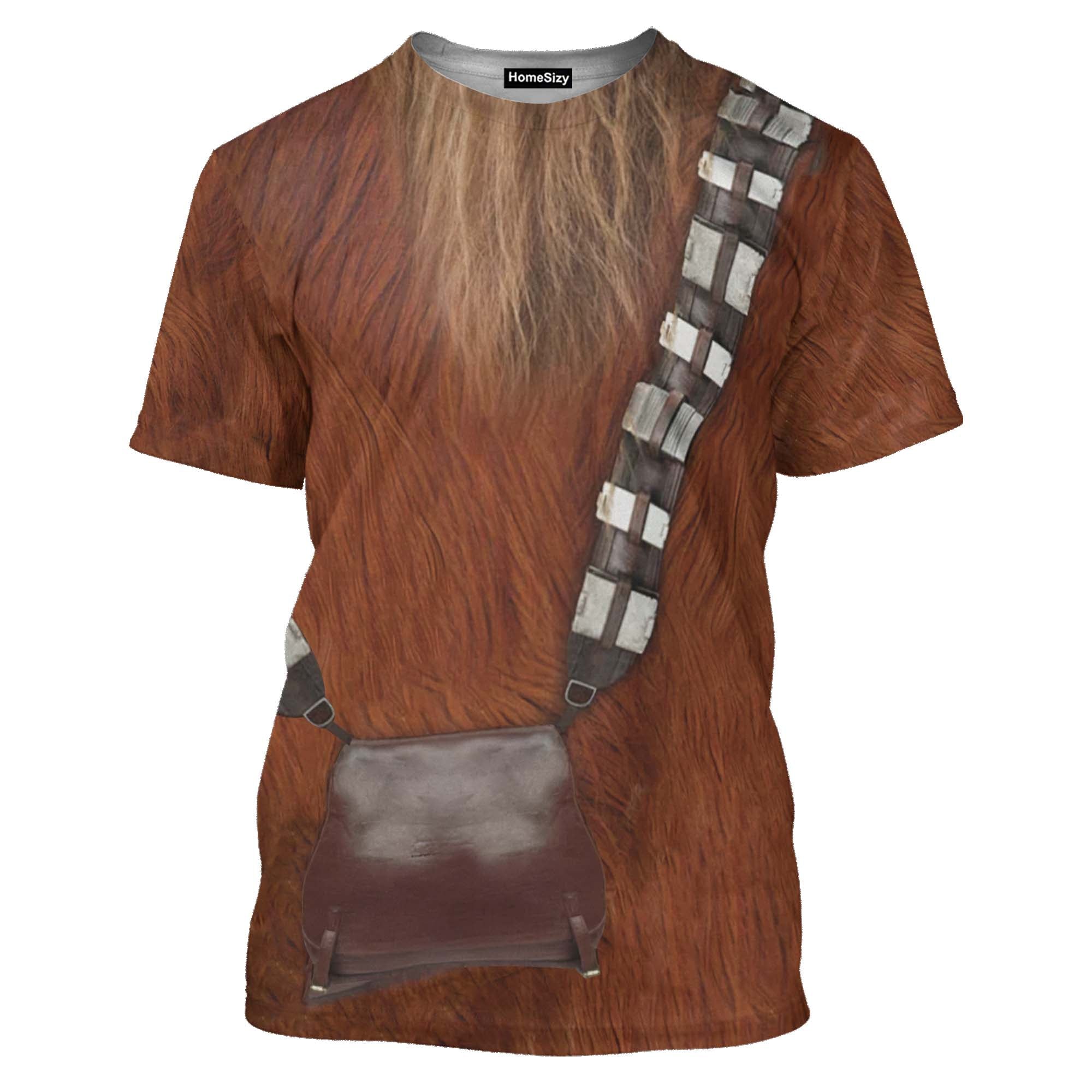 Chewbacca Star Wars Costume - 3D Tshirt