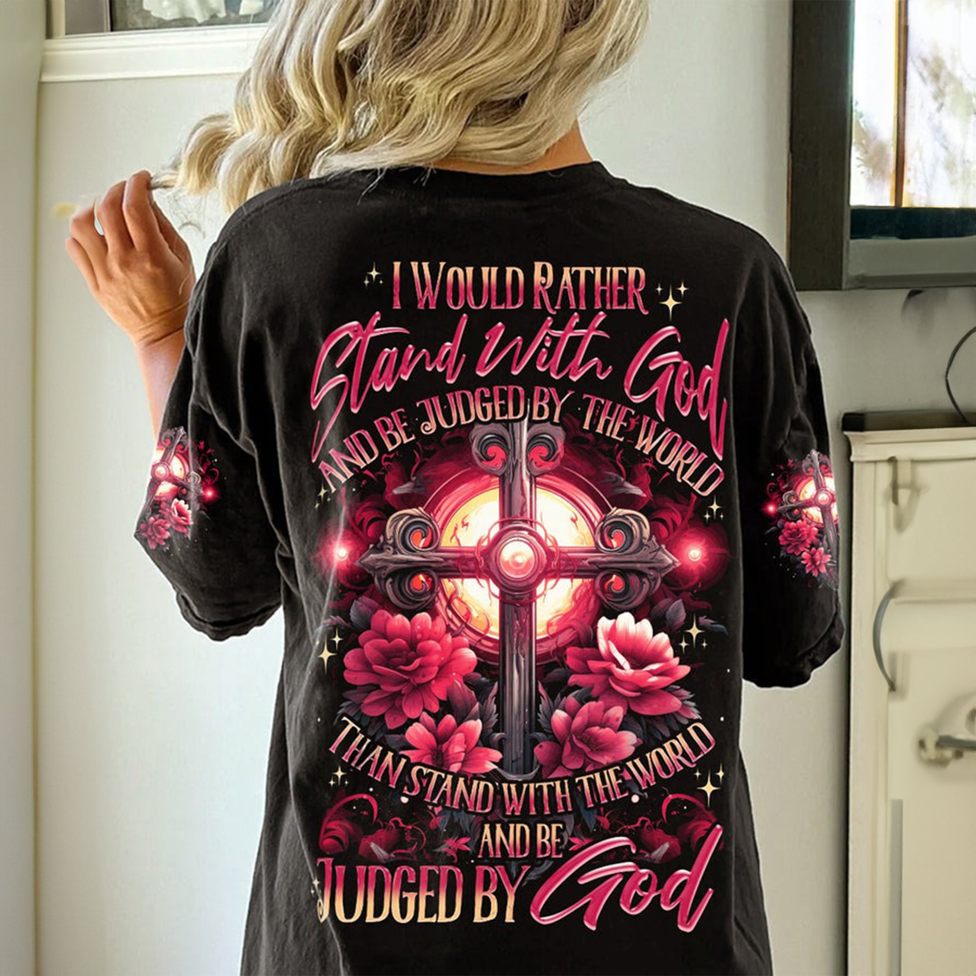 I Would Rather Stand With God - Women's All Over Print Shirt - AT4080530