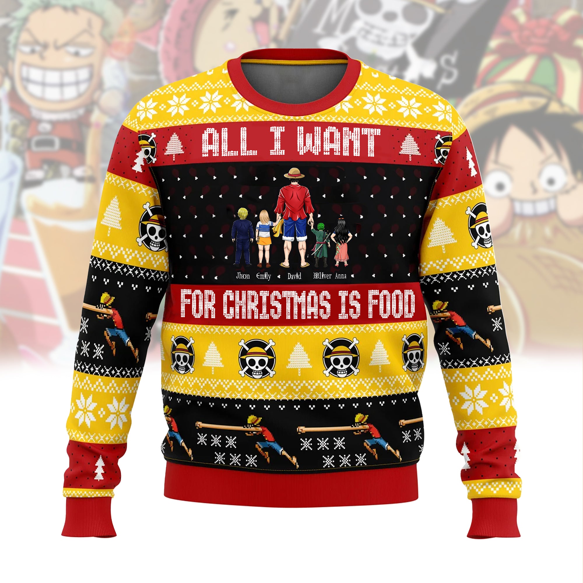 All I Want For Christmas One Piece - Gift For Christmas - Personalized Ugly Sweater - CL11 NH96