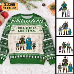 Merry Christmas We Stay Together - Gift For Family, Mom And Dad - Personalized Ugly Sweater - CL07 NA94