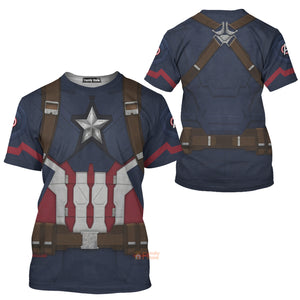 Captain America Avengers Age Of Ultron Costume T-Shirt