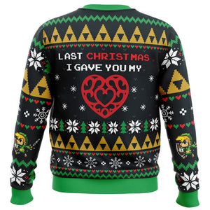 Link To My Heart Legend of Zelda - Gift For Christmas - Personalized Ugly Sweater - CL07 NH96