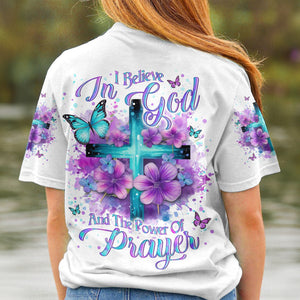 I Believe In God - Men's All Over Print Shirt - AT4080522