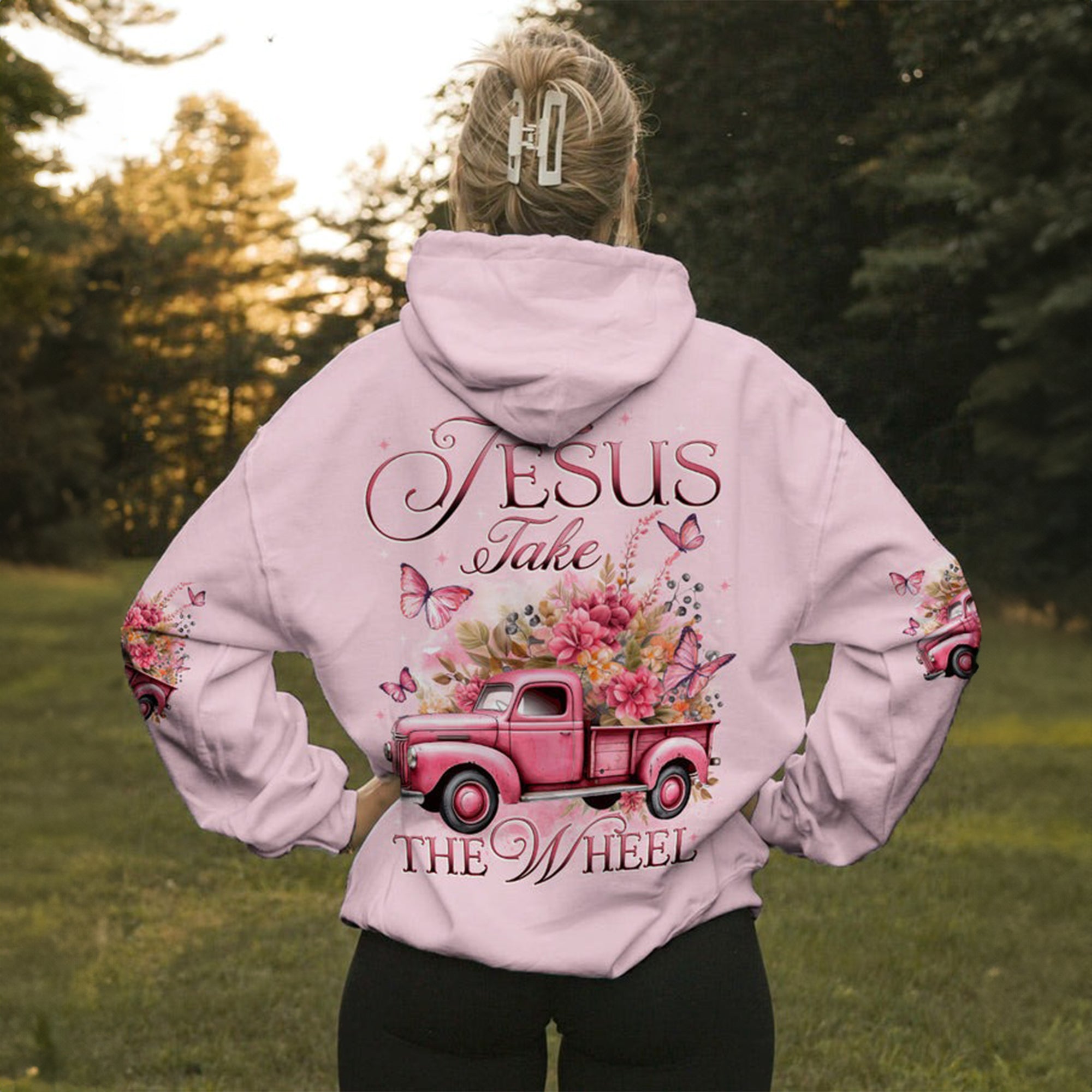 Jesus Take The Wheel Women's All Over Print Shirt - Women's All Over Print Shirt - AT407002