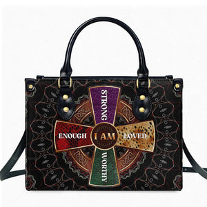 I Am - Beautiful Personalized Leather Handbag - AT4081206