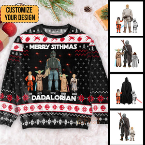 Star Wars Merry Sithmas Darth Vader - Gift for Dad, Grandpa, Husband - Personalized Ugly Sweatshirt - CL08 NA94