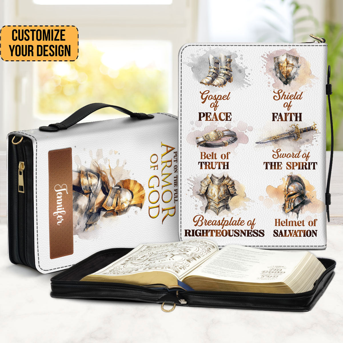 Armor Of God - Personalized Bible Covers - AT4081244