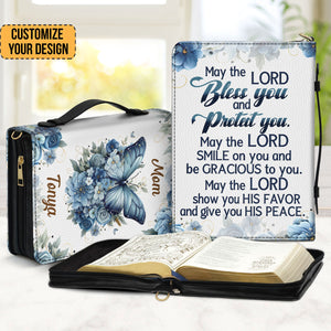 May The Lord Bless You - Scripture Gifts For Women Of God - Personalized Bible Covers - AT4081228