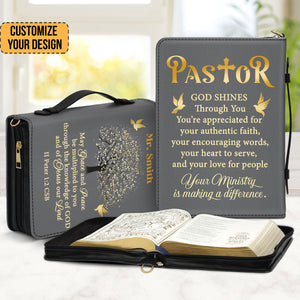 Grace And Peace - Beautiful Personalized Bible Covers - AT4082414