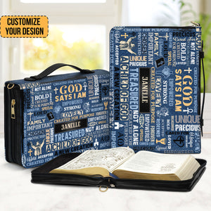 I Am A Child Of God - Scripture Gifts For Women Of God - Personalized Bible Covers - AT4081204