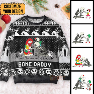 Skeleton Nightmare Before Christmas - Gift For Christmas - Personalized Ugly Sweater - CL14 NH96