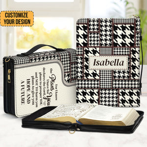 For I Know The Plans I Have For You Jeremiah 29:11 - Unique Personalized Bible Covers - AT4080848