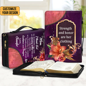 To My Amazing Mom - Unique Personalized Bible Covers - AT4081443