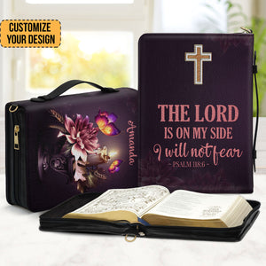 I Will Not Fear - Thoughtful Gift For Christians - Personalized Bible Covers - AT4080714