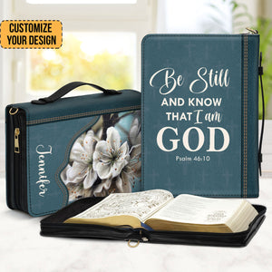 Be Still And Know That I Am God - Personalized Bible Covers - AT4081344