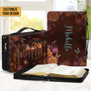 You Are Never Alone - Unique Personalized Bible Covers - AT4081319