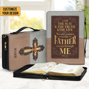 I Am The Way, The Truth And The Life - Awesome Personalized Bible Covers - AT4082401