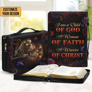 A Woman Of Faith - Thoughtful Gift For Christians - Personalized Bible Covers - AT4080943