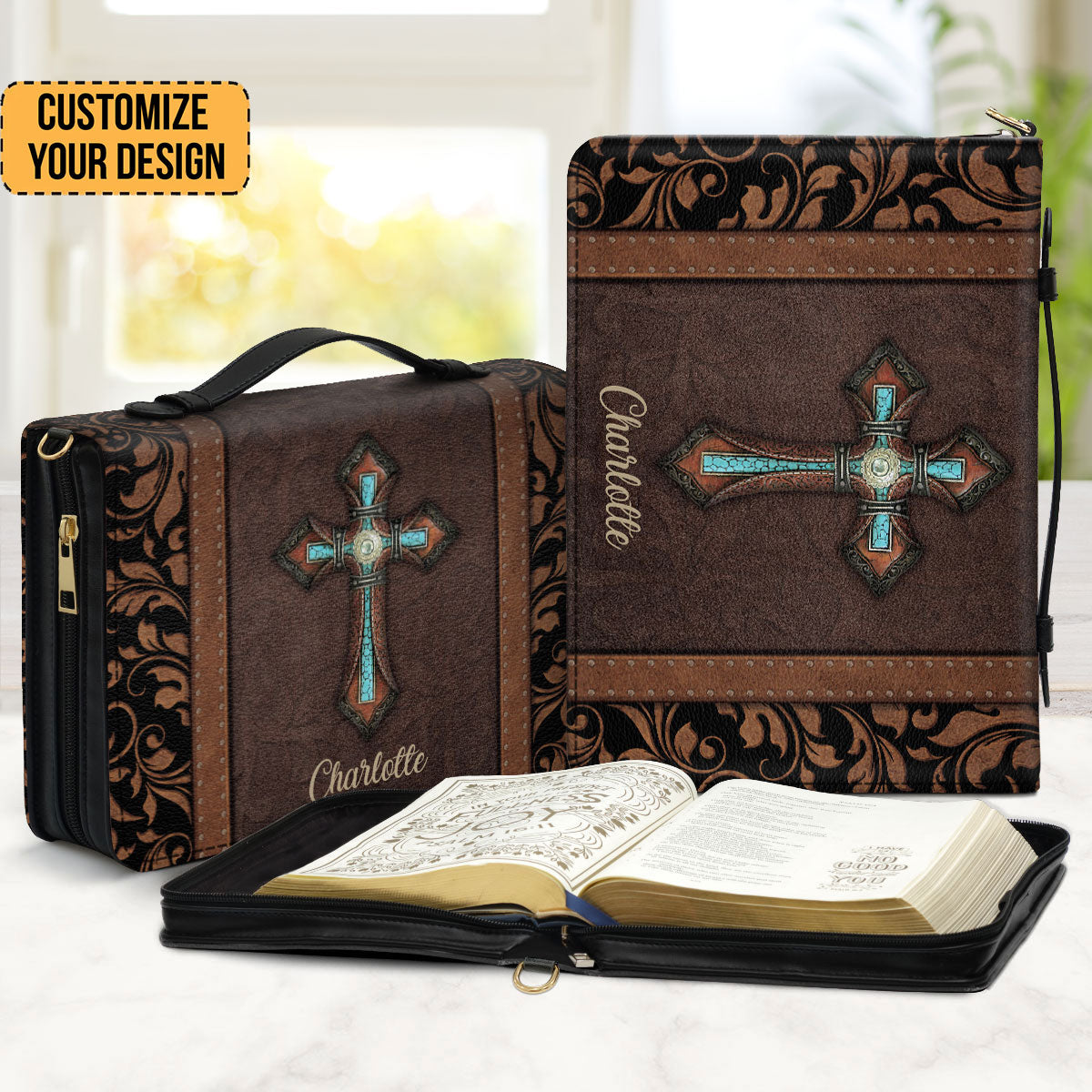 Cross - Awesome Personalized Bible Covers - AT4081451