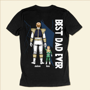 Power Rangers Dad Best Dad Ever - Gift For Father - Personalized TShirt - CL21 NA94