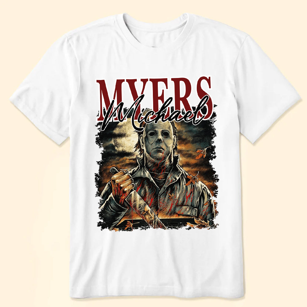 Halloween Horror Characters - Personalized Tshirt