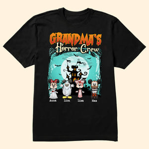 Family's Horror Crew Halloween Horror Characters - Gift For Family - Personalized TShirt - CL15 NA94